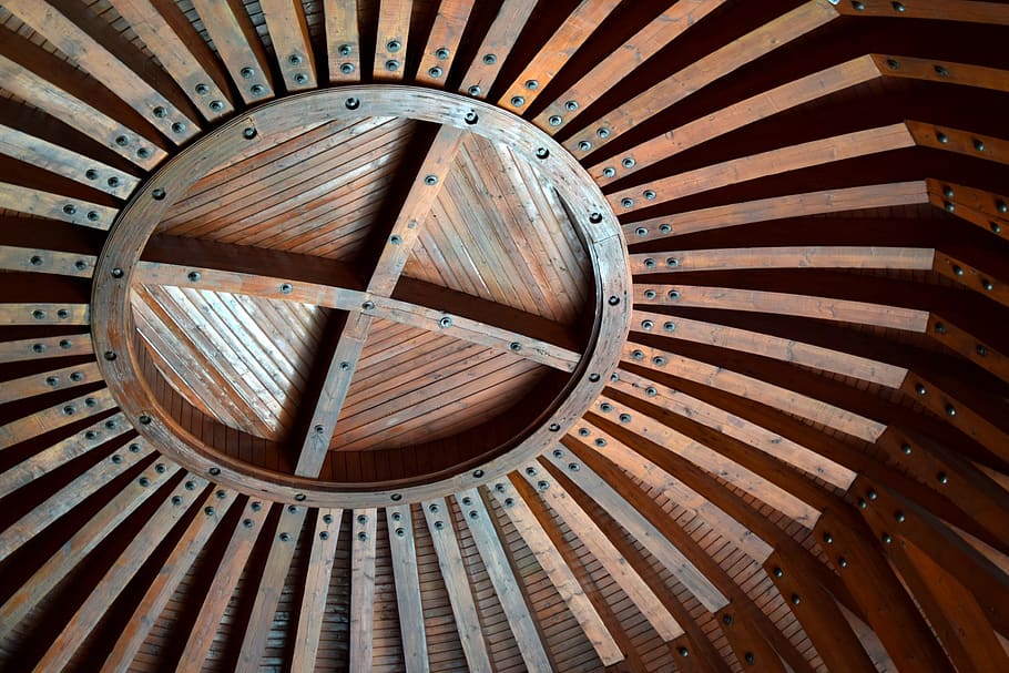circles, symmetry, architecture, round, sample, structure, concentric HD wallpaper