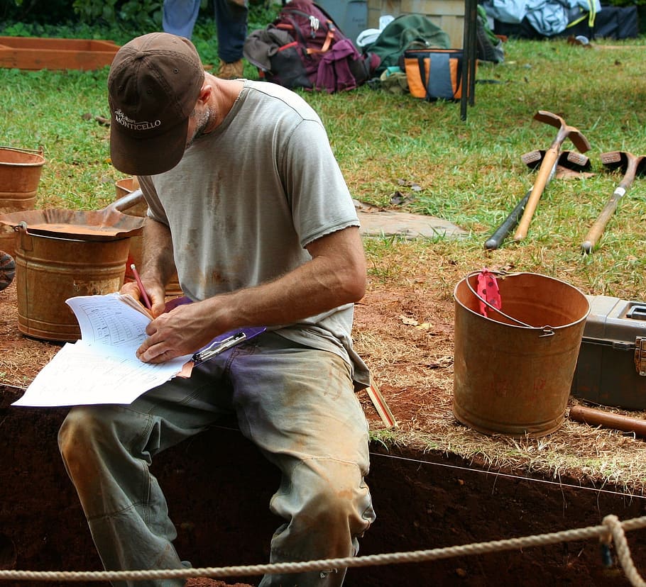 Archaeology, Archaeological Dig, documenting, digging, research HD wallpaper