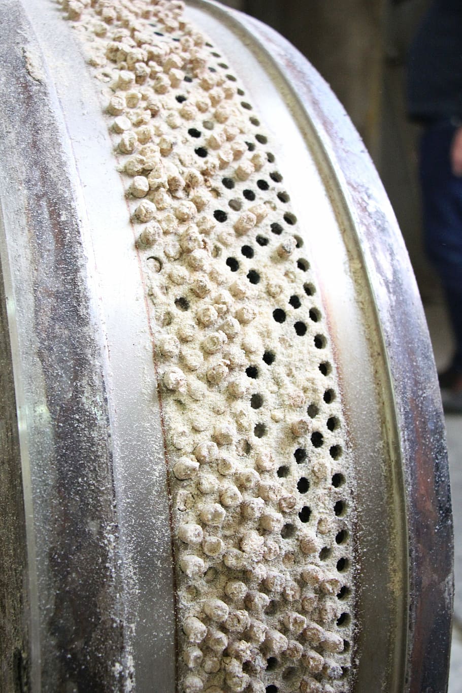 pellet, production, granules, technology, close-up, metal, indoors HD wallpaper