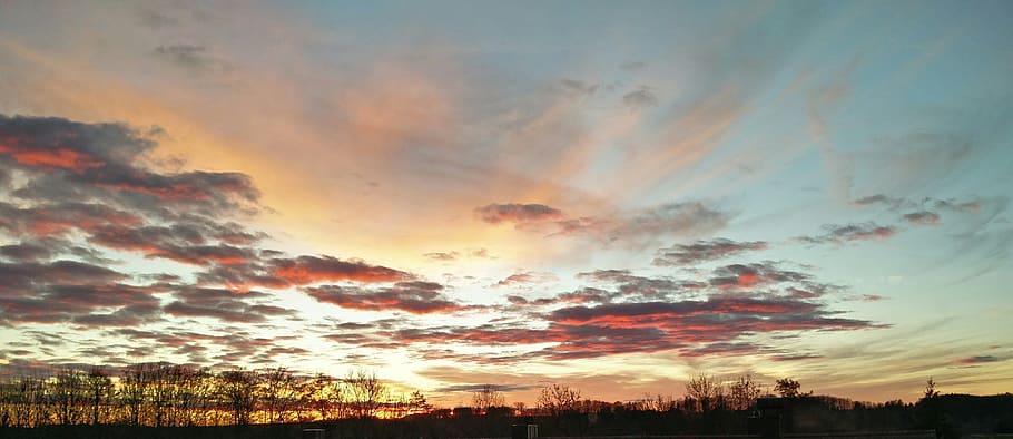 Sunset, Background, Image, abendstimmung, background image HD wallpaper