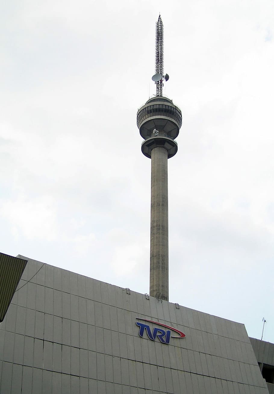 TVRI Tower in Jakarta, Indonesia, building, photos, public domain