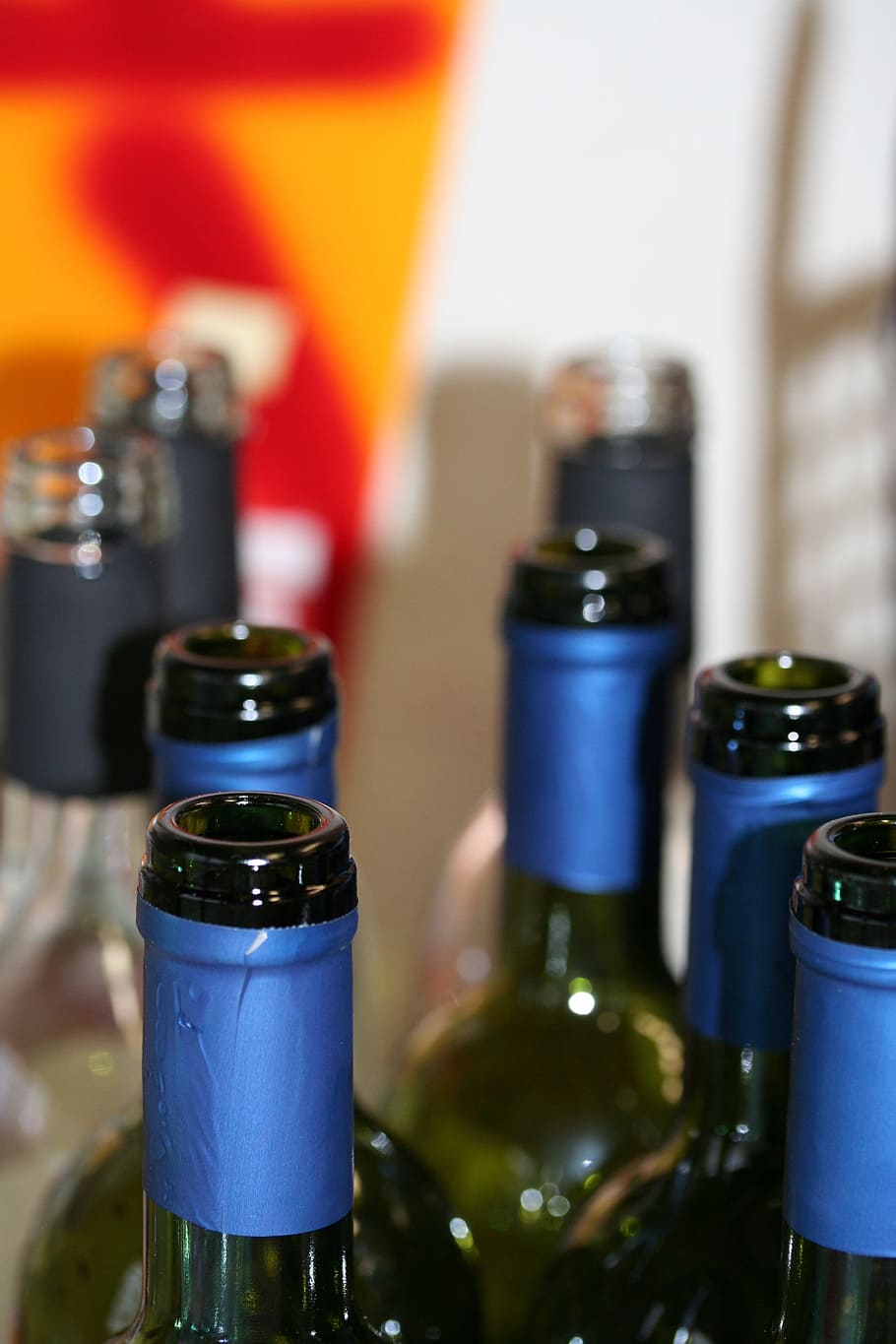 Wine Bottle, Bottles, Bottleneck, drink, alcohol, beverages, HD wallpaper