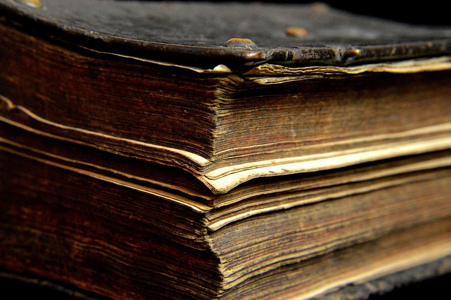 brown book, paper, old book, read, mass, starodruk, gothic HD wallpaper