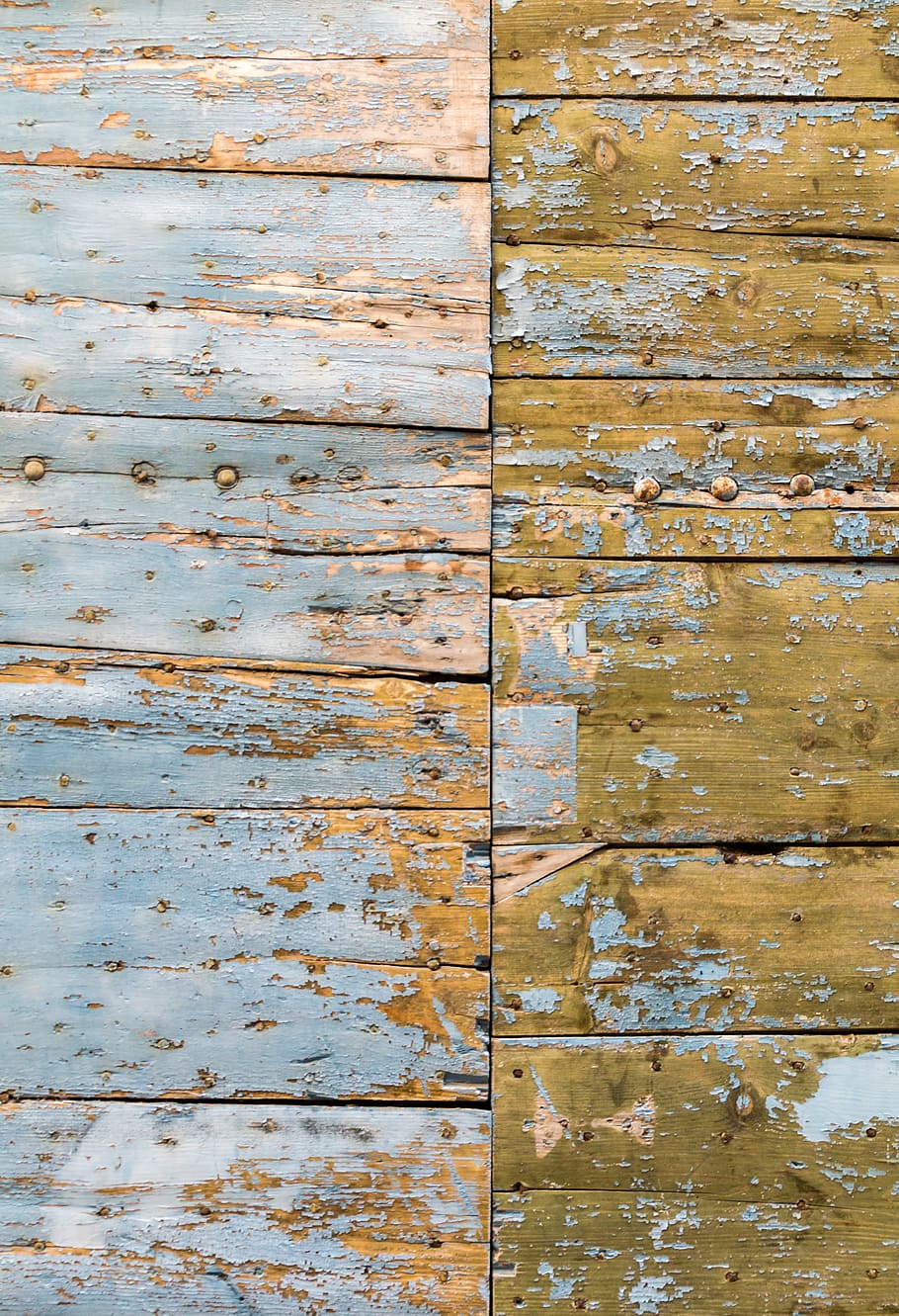 brown wooden wall, texture, old door, input, structure, background HD wallpaper