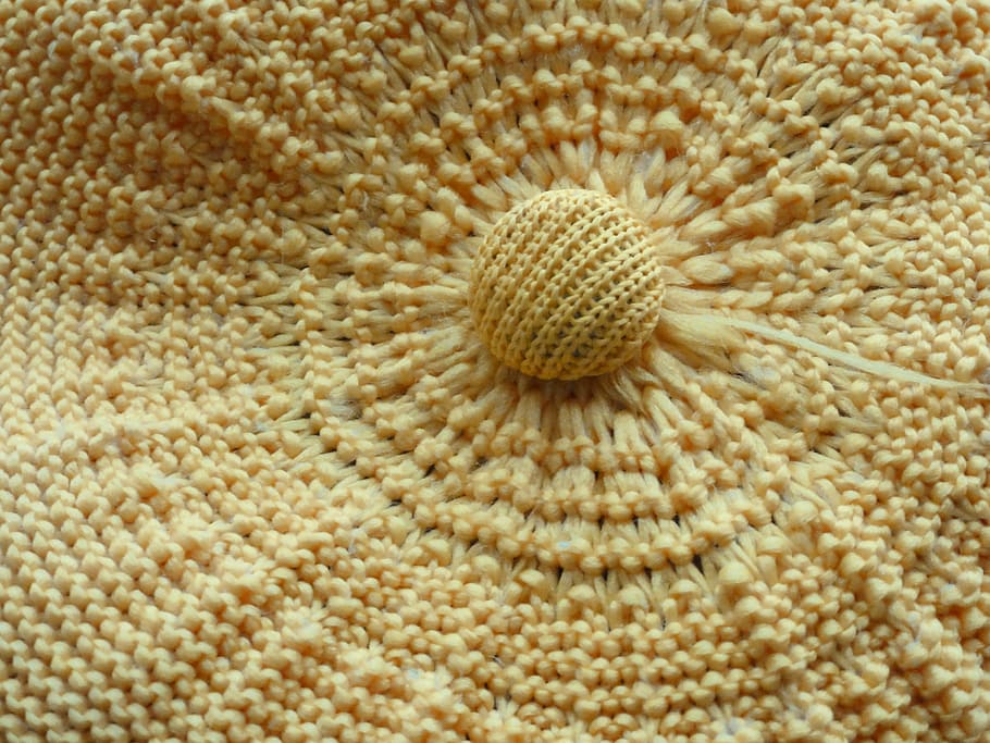 fabric, material, textile, texture, yellow, pattern, backgrounds HD wallpaper