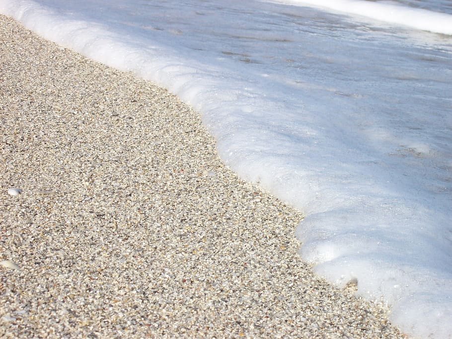 beach, sand, ocean, summer, sea, water, nature, tropical, blue HD wallpaper