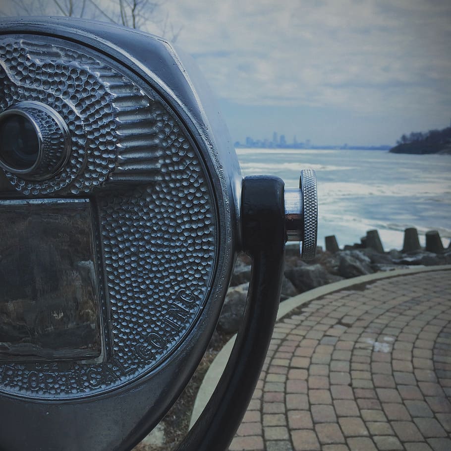 telescope, looking, view, binoculars, optics, vintage, grunge HD wallpaper