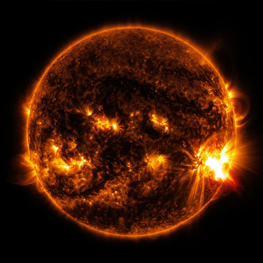 NASA SVS | Sun Emits Mid-Level Flare on October 2, 2014