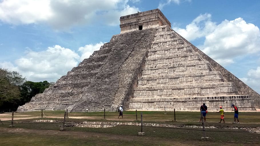 chichen itza, pyramid of kukulcan, mexico, maya, yucatan, culture, HD wallpaper