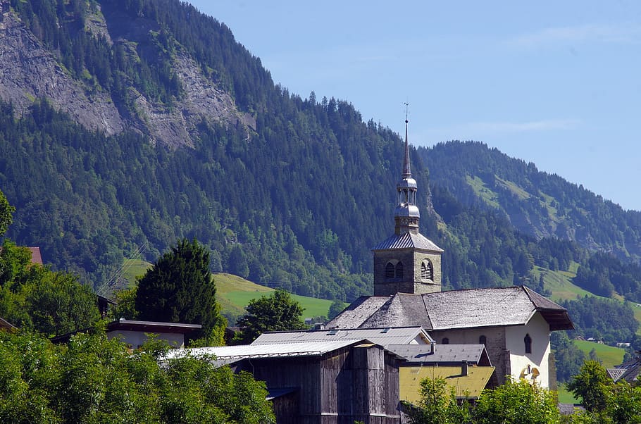 Savoie, Alps, Saint-Nicolas, Chapel, saint-nicolas-la-chapel, HD wallpaper