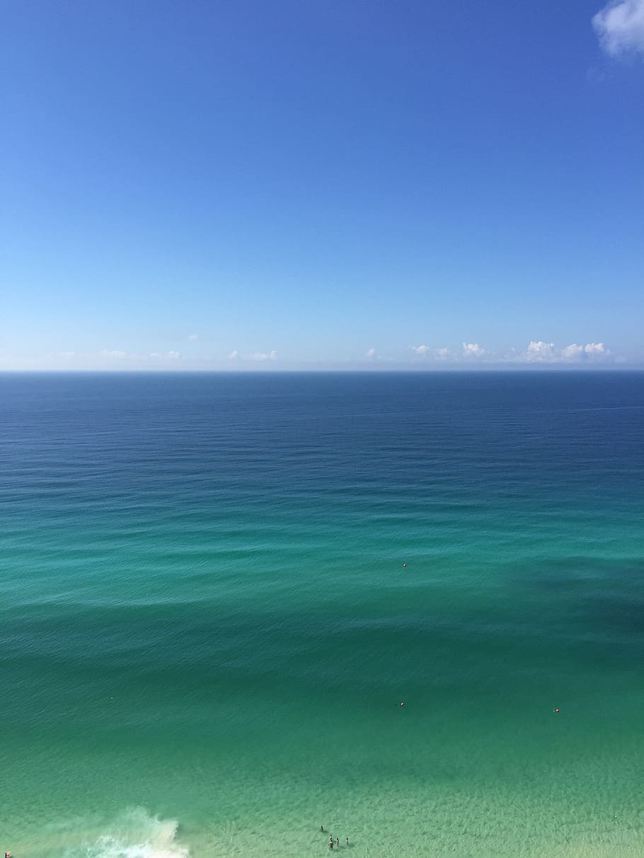 beach, summer, ocean, sea, sky, horizon, beauty in nature, scenics - nature HD wallpaper