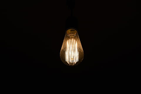 light bulb, abstract, lighting, energy, glow wire, edison, brightness HD wallpaper