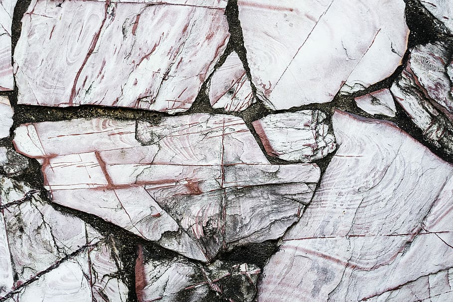 gray stones, rock, cliff, texture, grain, wood, full frame HD wallpaper