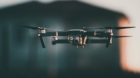 flying black drone, untitled, camera, tech, equipment, gear, technology HD wallpaper
