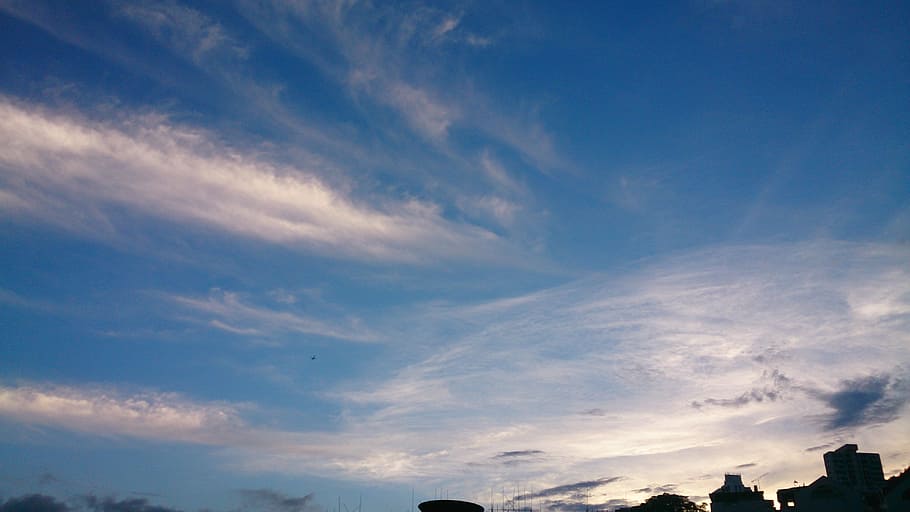 clouds, blue, sky, hongkong, cloud - sky, beauty in nature HD wallpaper
