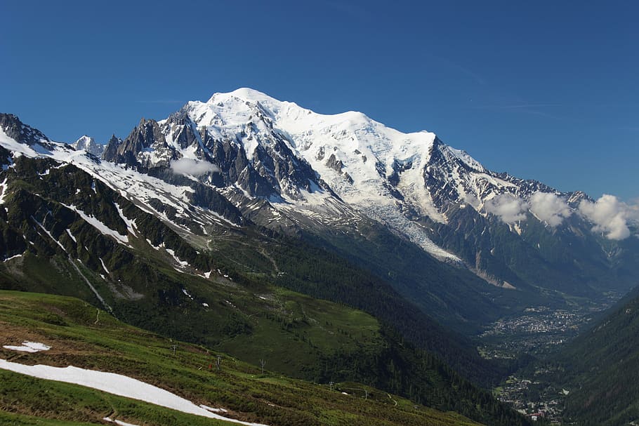 mont blanc, tour mont blanc, alps, migration, trekking, mountain, HD wallpaper