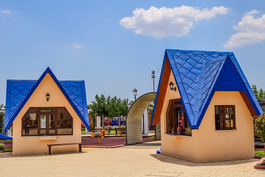 Kiosk, Building, Architecture, Design, exterior, square, house HD wallpaper