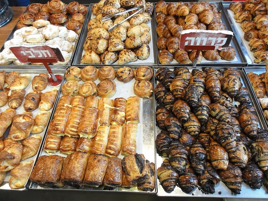 pastries, snacks, sweets, dessert, tasty, food, bakery, baked HD wallpaper