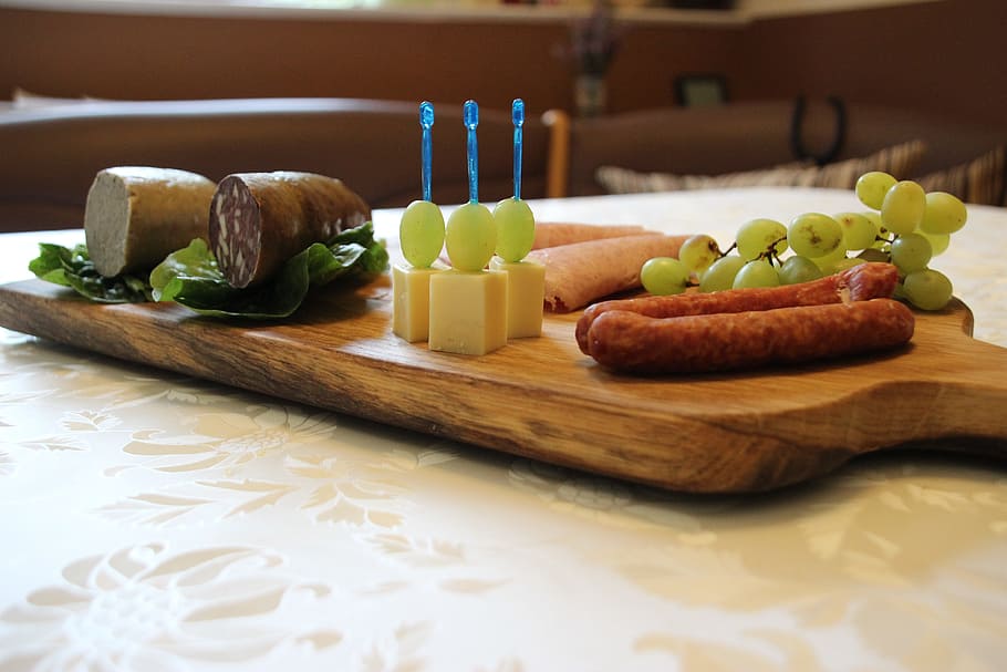 breakfast, sausage, breakfast board, eu, hunger, food, eat, HD wallpaper