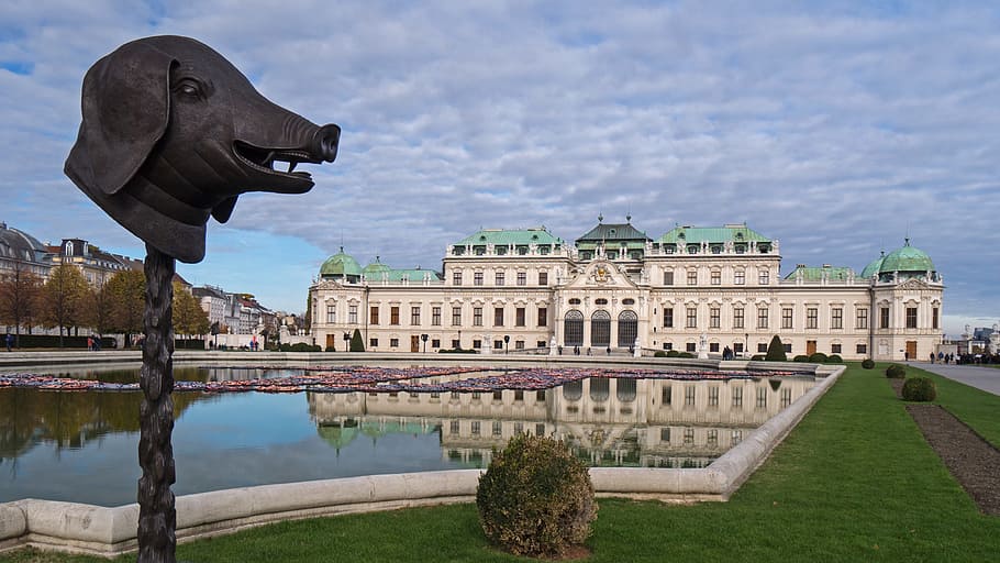 Castle, Belvedere, Vienna, Architecture, places of interest HD wallpaper