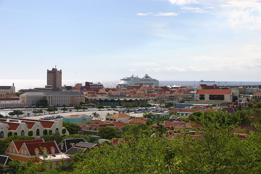 willemstad, curacao, center, building exterior, architecture