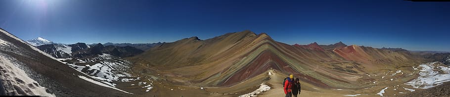 panoramic, desert, nature, landscape, panoramic image, sky HD wallpaper