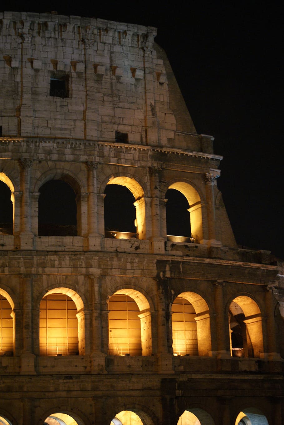 Coliseum, Rome, Monument, the coliseum, arch, history, architecture HD wallpaper