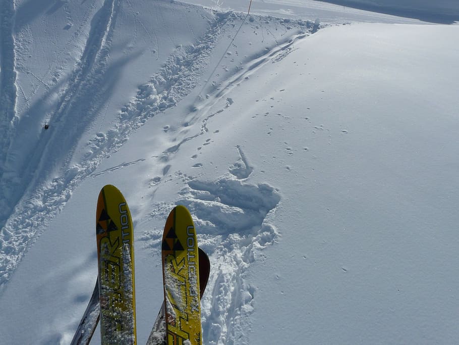 Ski, Winter, Skiing, Alpine, Mountains, snow, cold, white, sport HD wallpaper