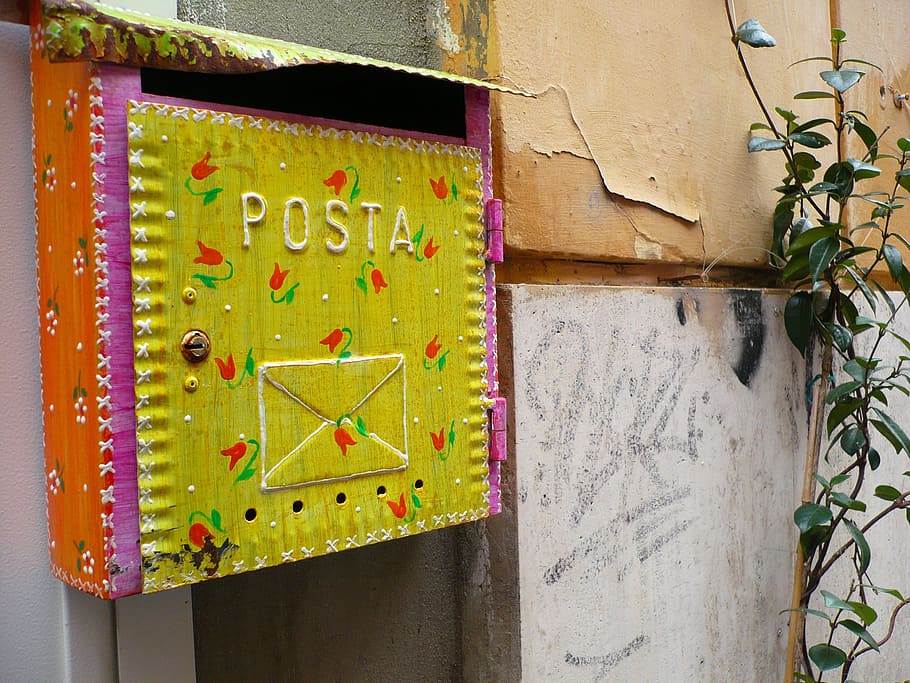 Postal, Mailbox, Letter, Post, delivery, paper, envelope, communication