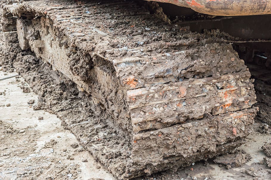 mud, stuck, construction, equipment, wheel, loader, soil, vehicle HD wallpaper