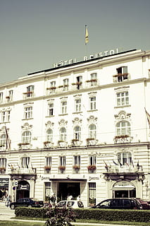 hotel, bristol, old, architecture, building, art nouveau, facade HD wallpaper