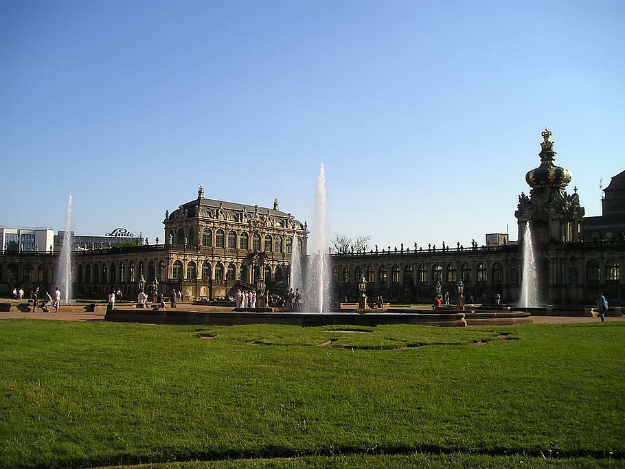 dresden, city, germany, park, famous Place, architecture, europe HD wallpaper