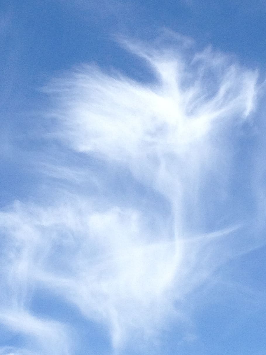 clouds, white, day, cloud - sky, low angle view, beauty in nature HD wallpaper