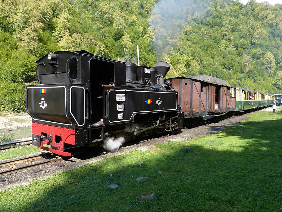 water railway, romania, transylvania, carpathian mountains, HD wallpaper