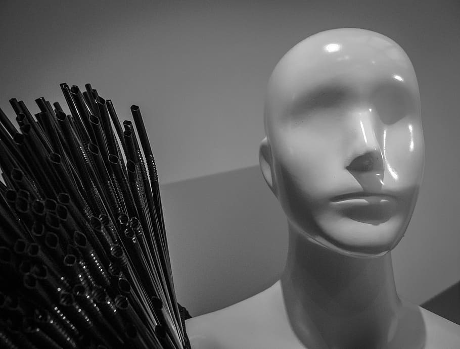 man mannequin, model, snowman, black, shine, black and white HD wallpaper