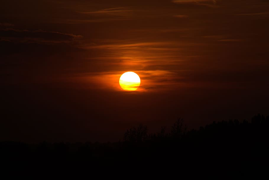 sunset, sky, cloud, evening, beauty in nature, scenics - nature HD wallpaper
