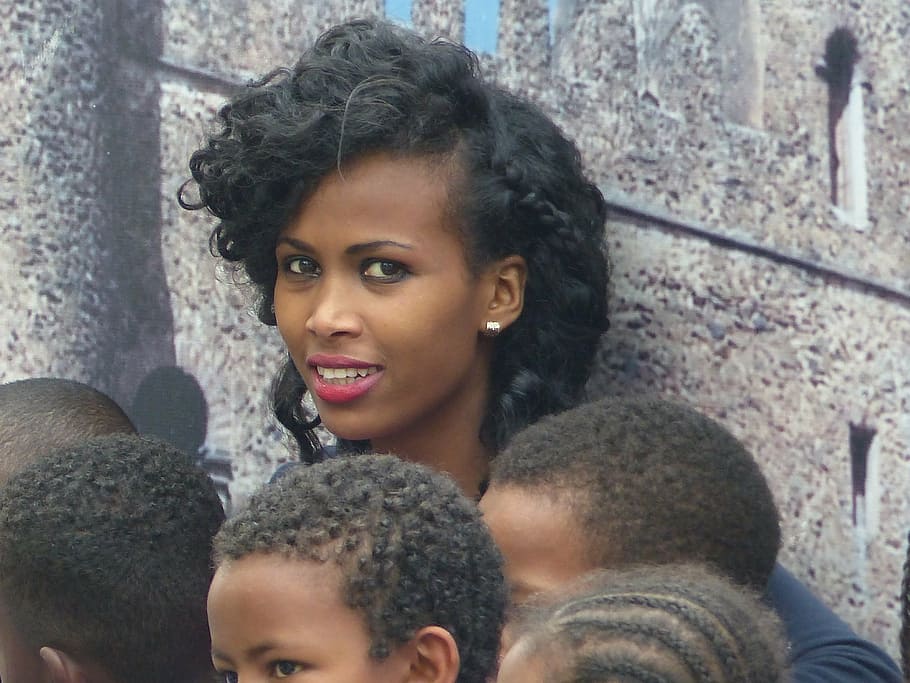 ethiopia, addis ababa, portrait, young adult, headshot, hair, HD wallpaper