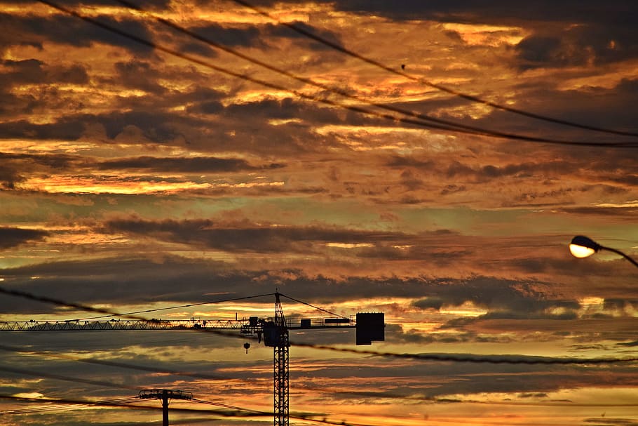 Sky, Afternoon, Eventide, sunset, nature, no people, outdoors HD wallpaper