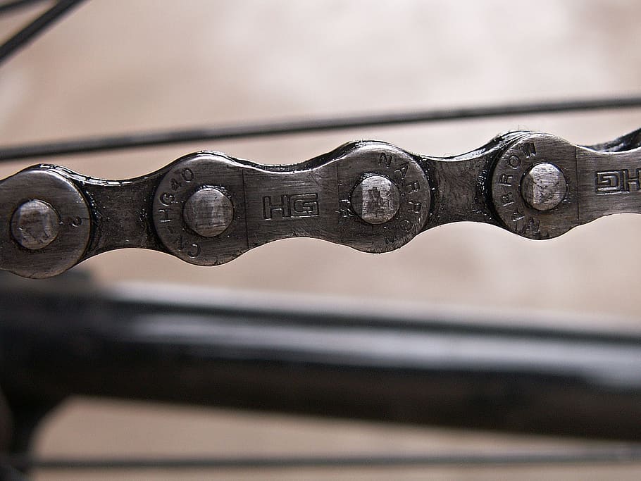 gray bicycle chain close-up photography, reconciliation, round HD wallpaper