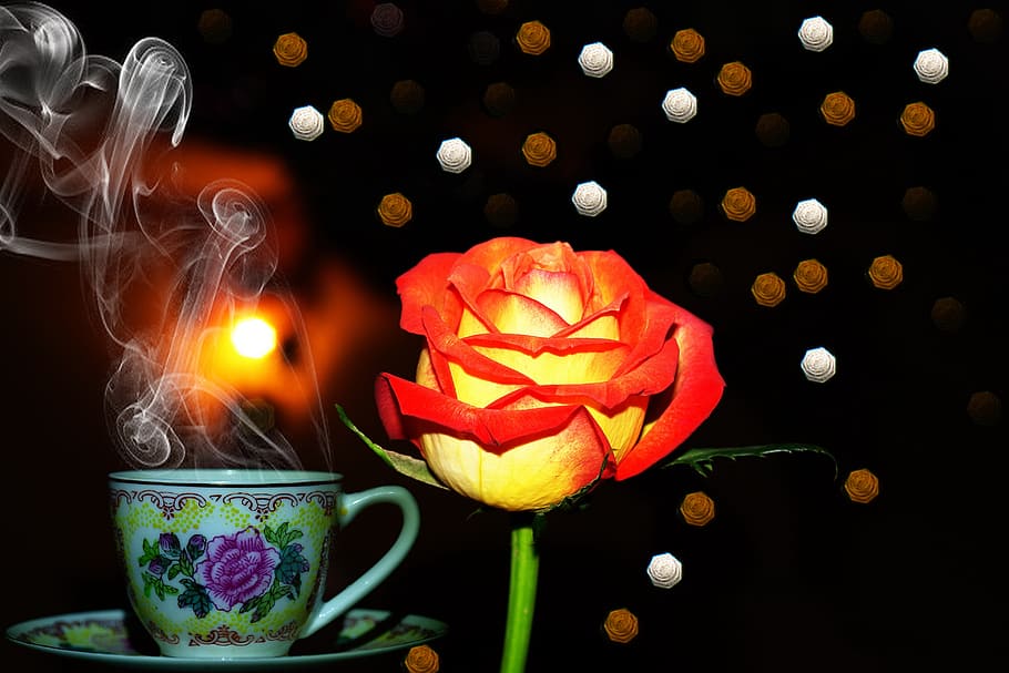 coffee, arabic, cafe, delicious, dessert, food, morning, traditional HD wallpaper