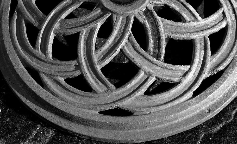 metal, pattern, grey, steel, gray, iron, material, shape, design HD wallpaper