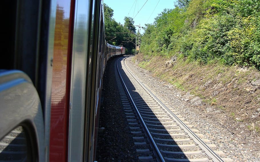 örlinger-climb, silberlinge, regional train, transfer, railroad Track HD wallpaper