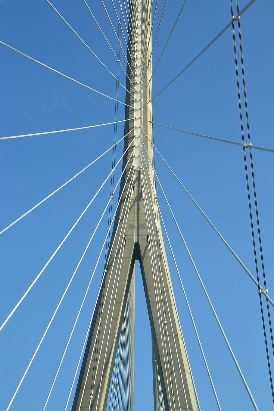 Bridge, Architecture, Monument, sky, blue, sailing ship, clear sky HD wallpaper