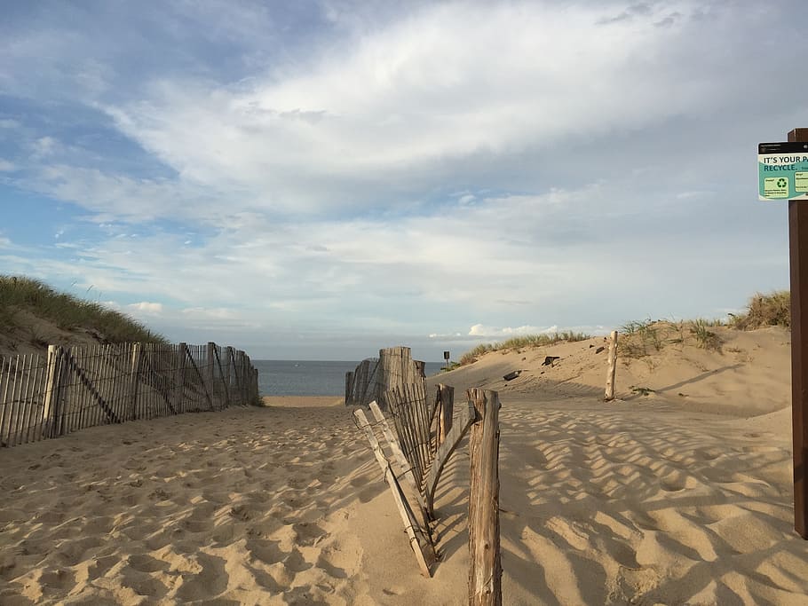 provincetown, capecod, massachusetts, sand, sky, beach, land HD wallpaper