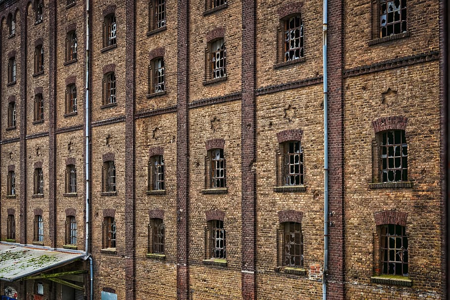 condominium, factory, historically, industry, old factory, home, HD wallpaper