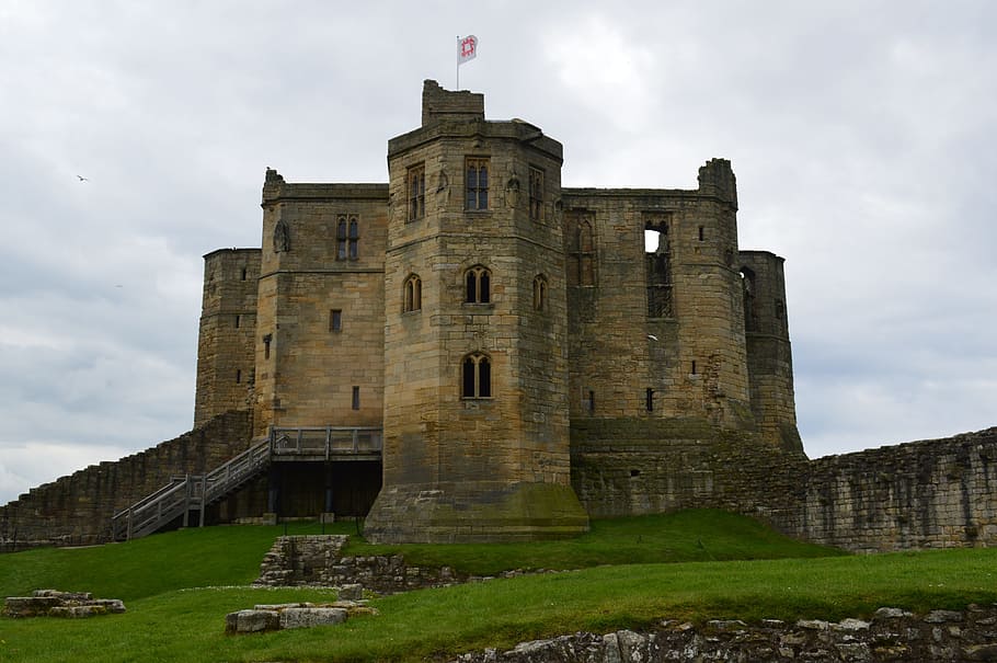 Castle, History, Landmark, Building, Old, landscape, uK, england