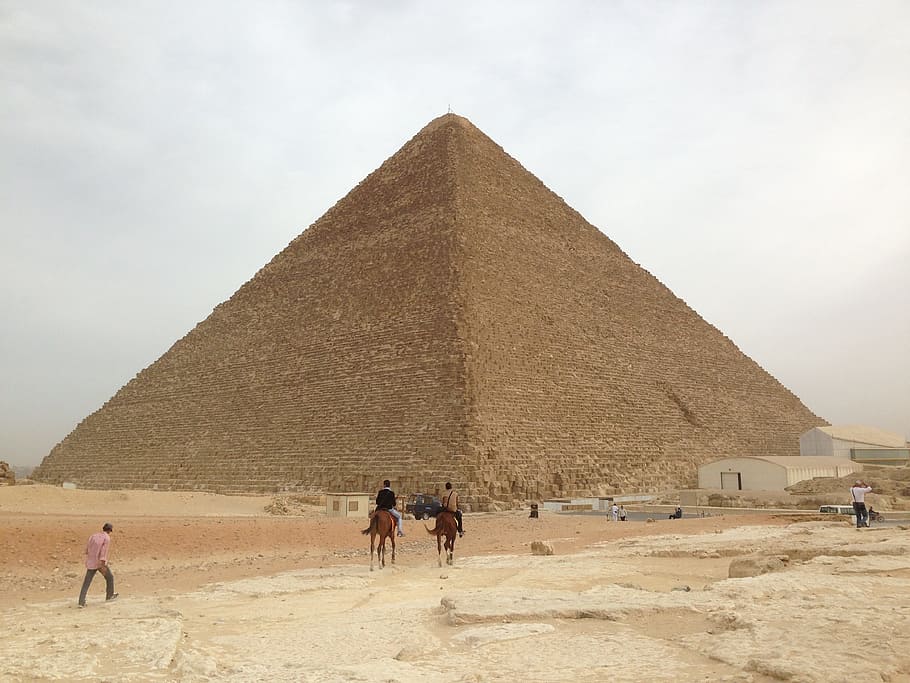 pyramid, egypt, egyptian, old, ancient, history, the past, architecture HD wallpaper