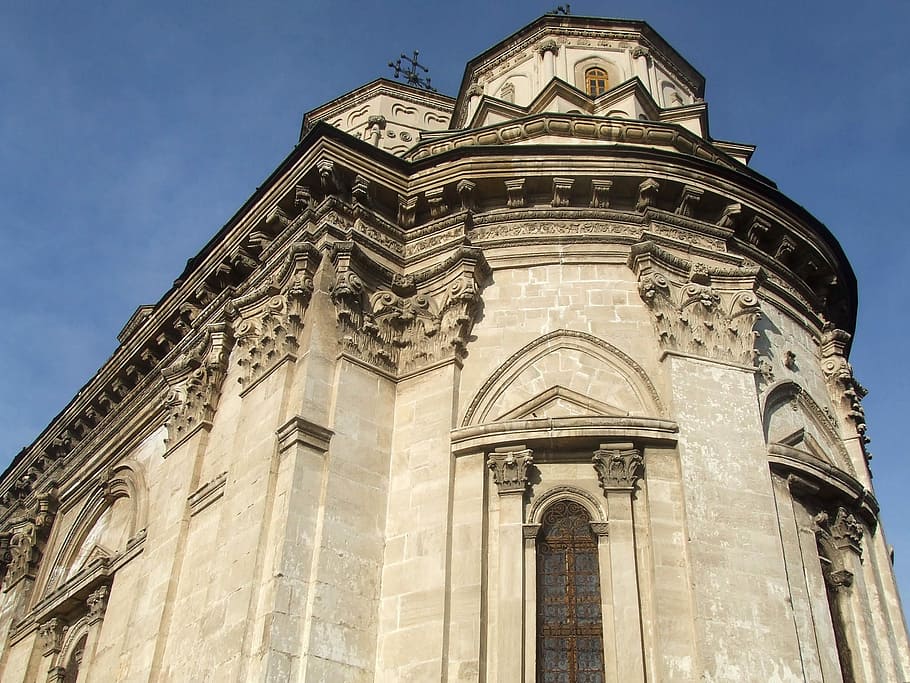 Golia Church in Iasi, Romania, architecture, photo, public domain, HD wallpaper