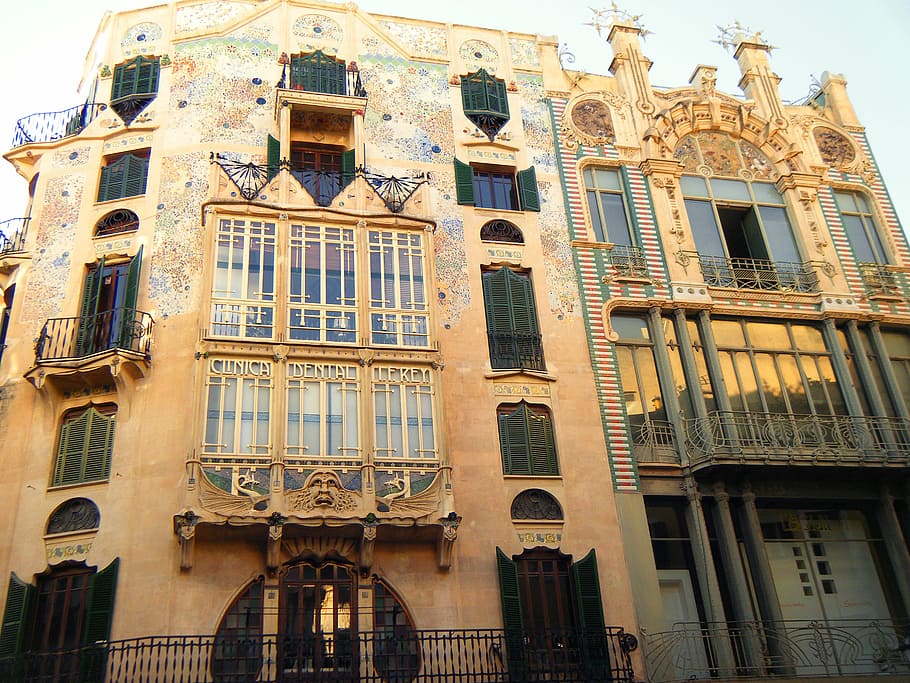 building, architecture, majorca, spain, tour, city, tourism HD wallpaper