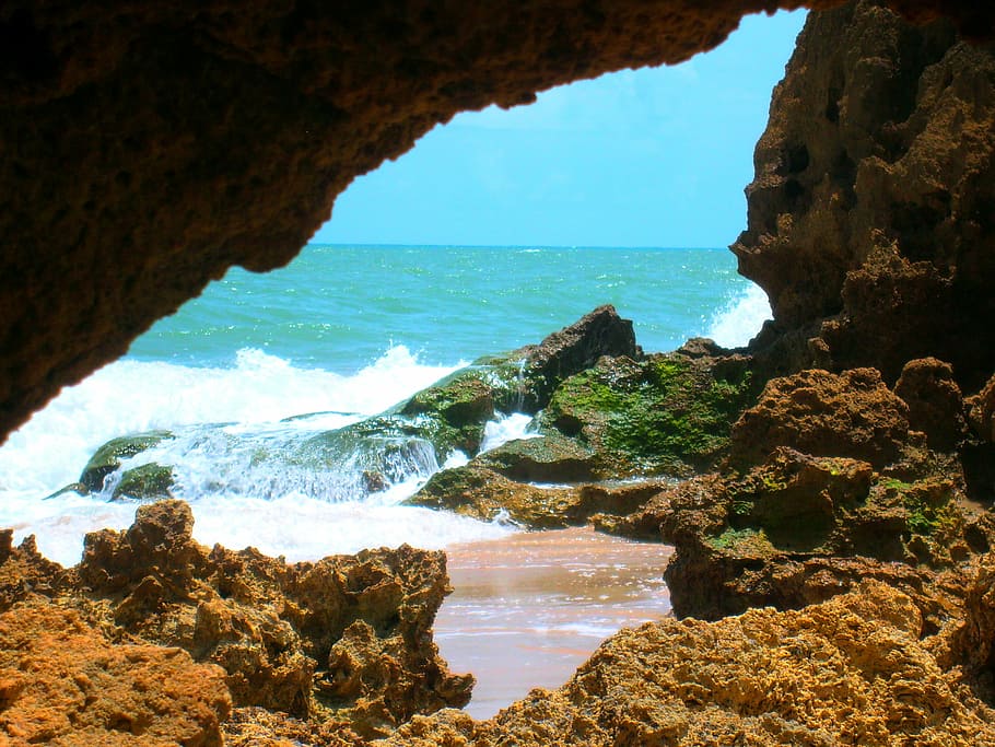 mar, landscape, holidays, rocks, sea, nature, beach, rock - Object HD wallpaper